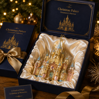 ✨Crystal Castle Christmas Tree Ornament