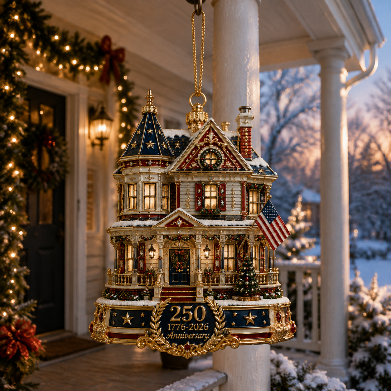 ✨250th Anniversary Heritage Estate Christmas Ornament