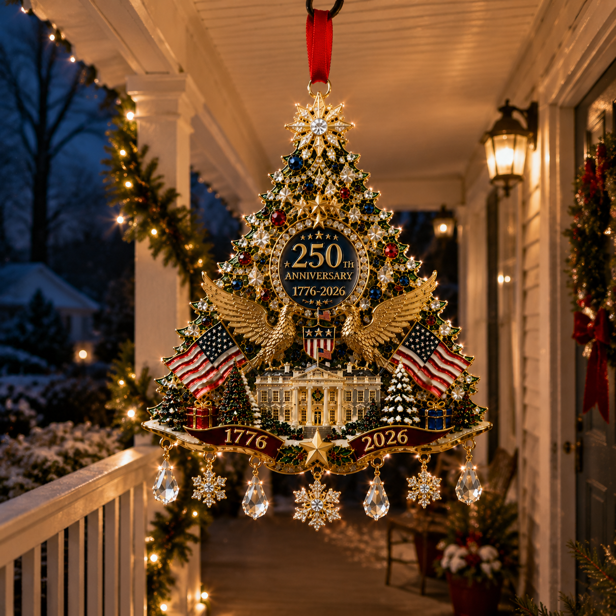 ✨Sparkling Christmas Tree Ornament