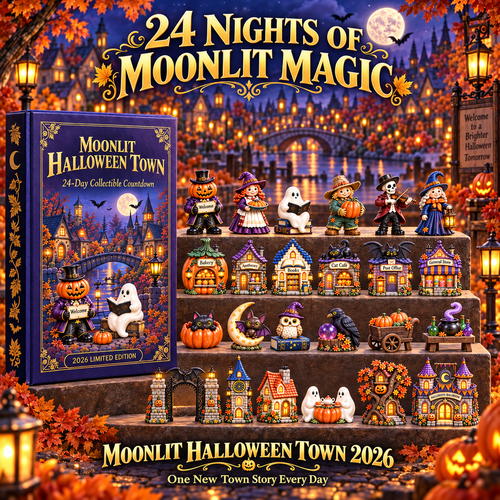 2026 Moonlit Halloween Town Advent Calendar – 24 Unique  Miniature Collectibles in a Deluxe Gift Box