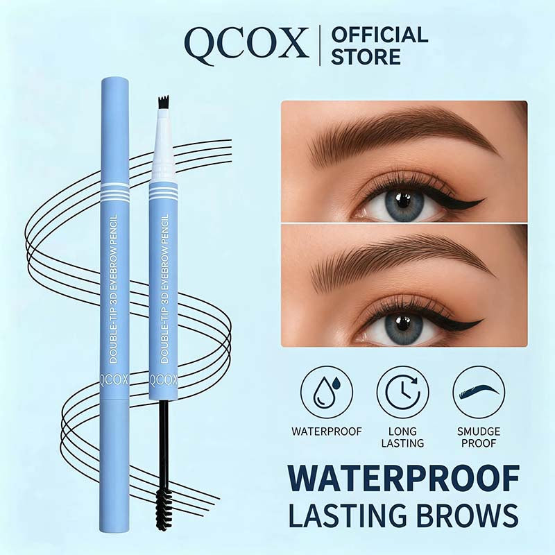 2-in-1 Waterproof Micro-Fork Eyebrow Pen-Tinted Gel Cosmetic🖌️ - image 1