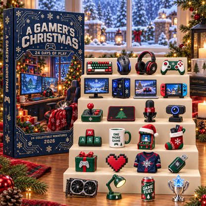 A Gamer’s Christmas 2026 Advent Calendar – 24 Collectible  Gaming Miniatures
