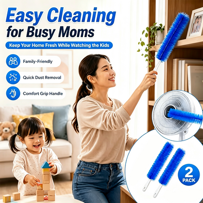2 Counts Bendable Microfiber Head,Reusable Dust Remover💨 - image 2