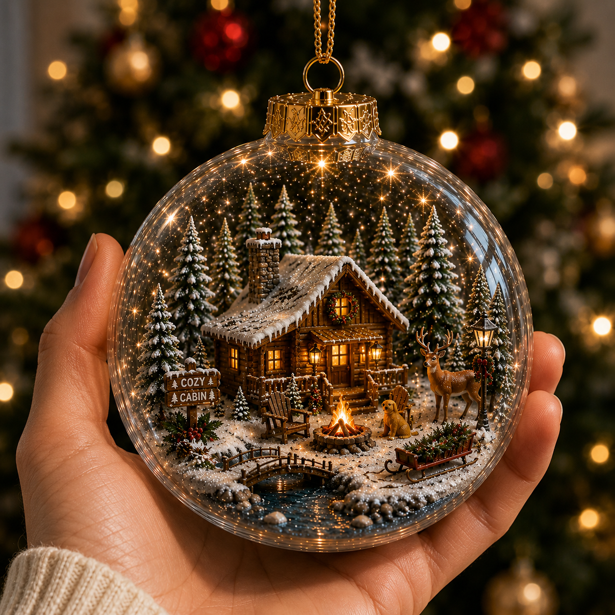 🔥LAST DAY 50% OFF✨Christmas landscape decorations