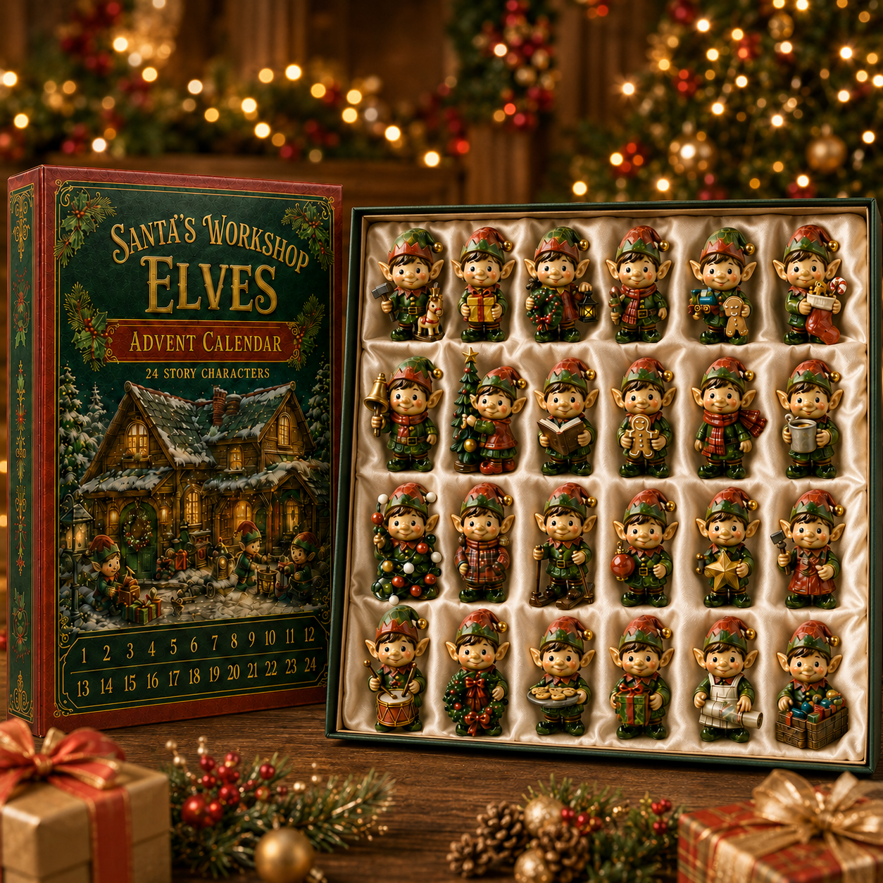 🔥Last 50 pcs✨⏰Last day 50% off🔥✨24-Day Advent Calendar - Christmas Elf