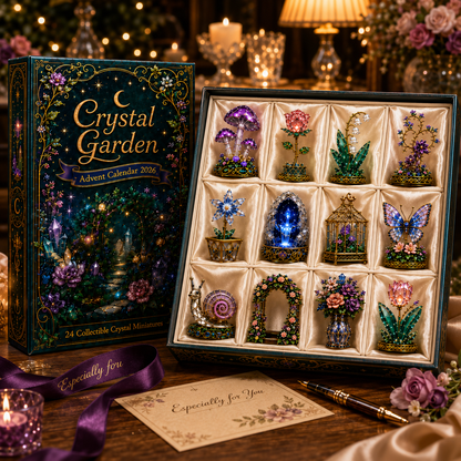 Crystal Garden Advent Calendar 2026 – 24-Day Magical Crystal Garden Collection