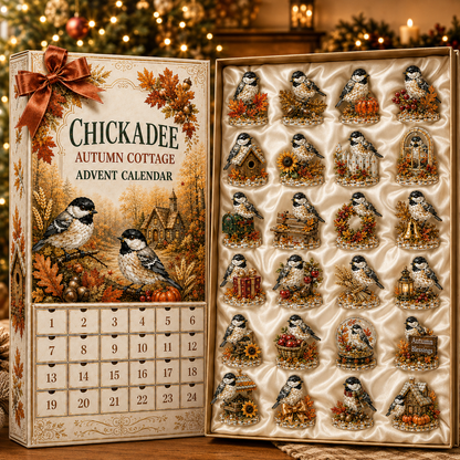 🔥Last 30 pcs✨⏰Last day 50% off🔥✨24-Day Advent Calendar - Chickadee