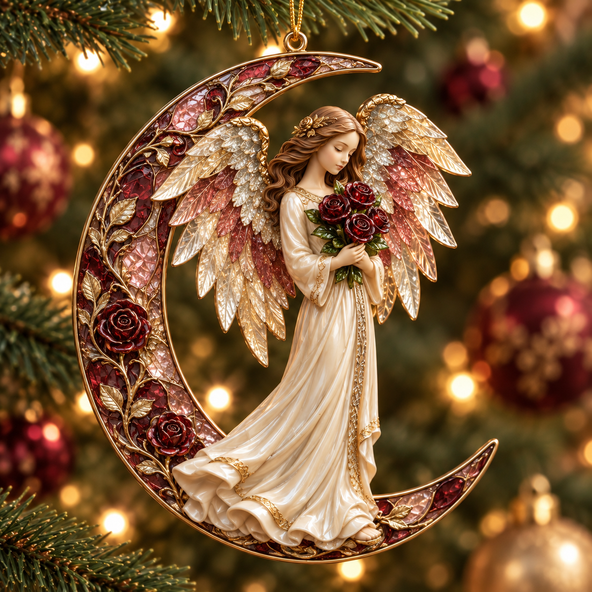 2026 Crescent Moon Angel Christmas Ornaments – 9 Elegant Designs Celebrating Faith, Hope & Heavenly Peace