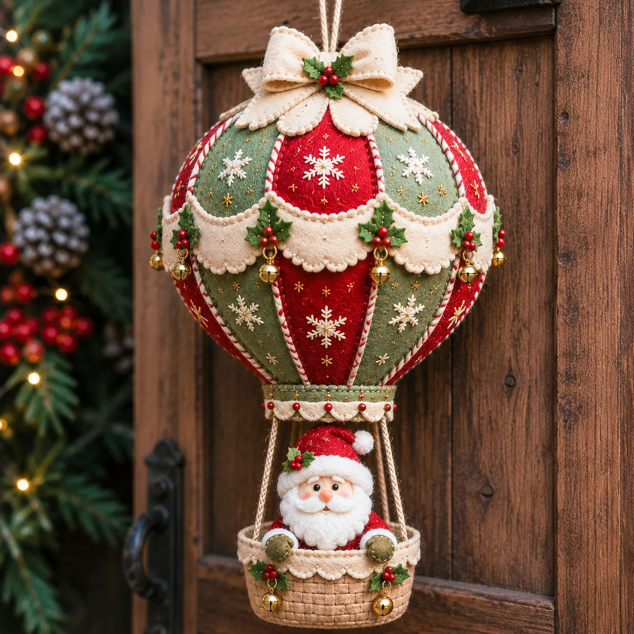 🎈 Christmas Hot Air Balloon Hanging DIY Kit - image 1