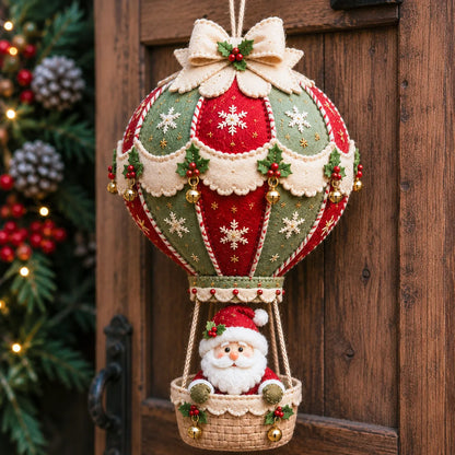 🎈 Christmas Hot Air Balloon Hanging DIY Kit - image 1
