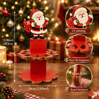 Christmas Tabletop Wooden Money Holder 🎁 - image 4