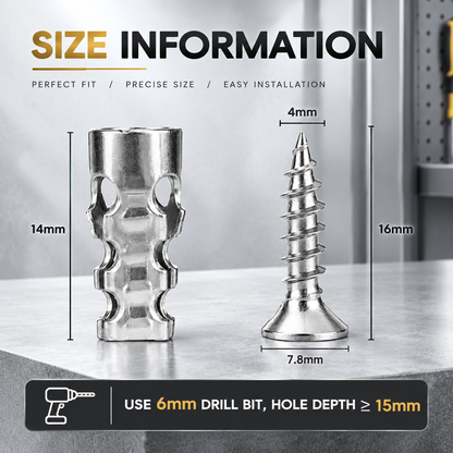 6x14mm Short Expansion Screws Set - image 4