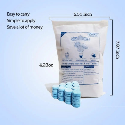 50PCS Car Windshield Washer Fluid Concentrate Tablets, Windshield Wiper Fluid 🚗💧 - image 12