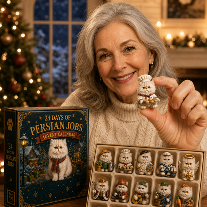 24 Days of Persian Jobs – 24 Unique Collectible Cat Figurines