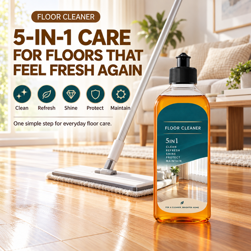 5-in-1 Floor Cleaner – Deep Clean, Odor Care, Shine & Surface Protection - image 1