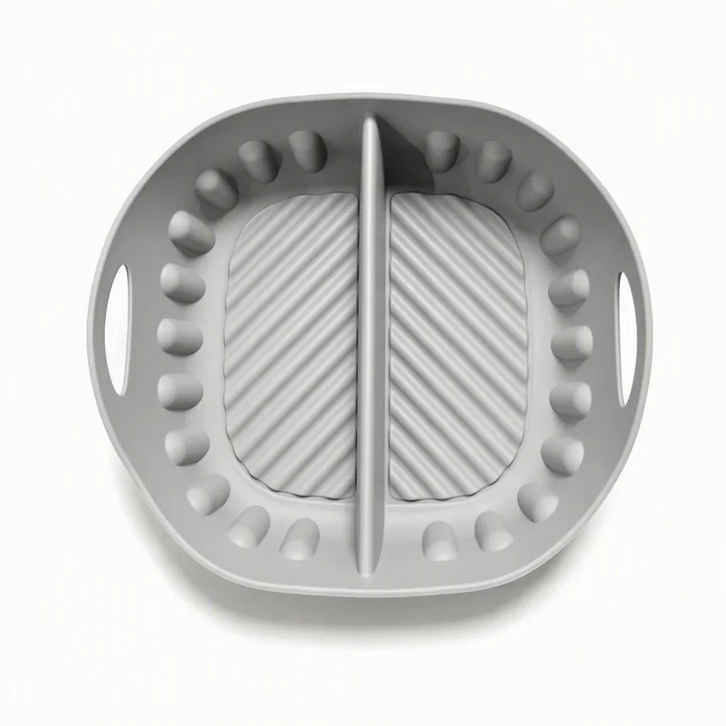 🔥 2026 Hot Sale 30% OFF ✨Reusable Divided Air Fryer Silicone Liner