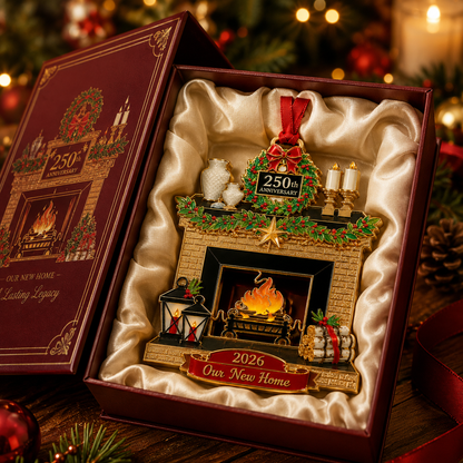 🔥Last 50pcs✨⏰ Limited anniversary edition✨Christmas fireplace decorations