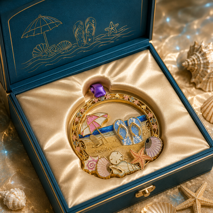 🔥LAST DAY 50% OFF✨Beach vacation style Christmas tree ornament