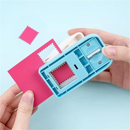 🔥3D Stamp Shape Punch– Ideal for Scrapbooking, Journals, Paper Crafts, DIY Projects & Cardstock