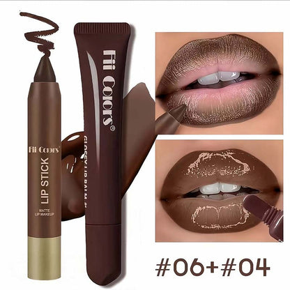 Matte Lip Liner & Moisturizing Lip Oil Cosmetic Set 💄 - image 7