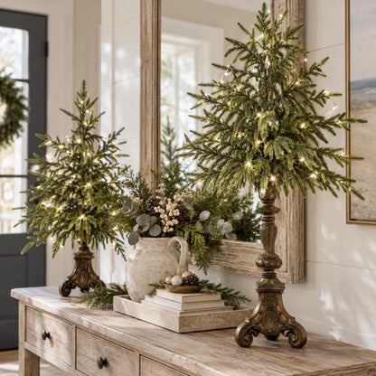 🎄Buy 2 Get 20% OFF🎁Vintage Lighted Norfolk Pine Trees