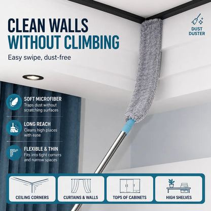 Replacement Gap Duster for Home Corner Place, Durable Flexible Arbitrary Bending Microfiber Dust Brush🧹 - image 5