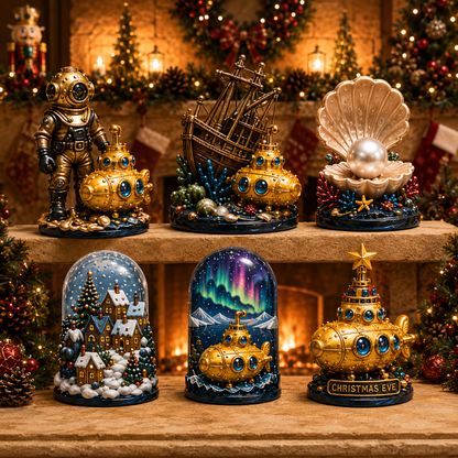 2026 Golden Submarine Christmas Advent Calendar