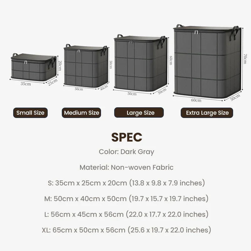 📦 Foldable Storage Tote | Waterproof, Dustproof, Spacious & Portable 🌟