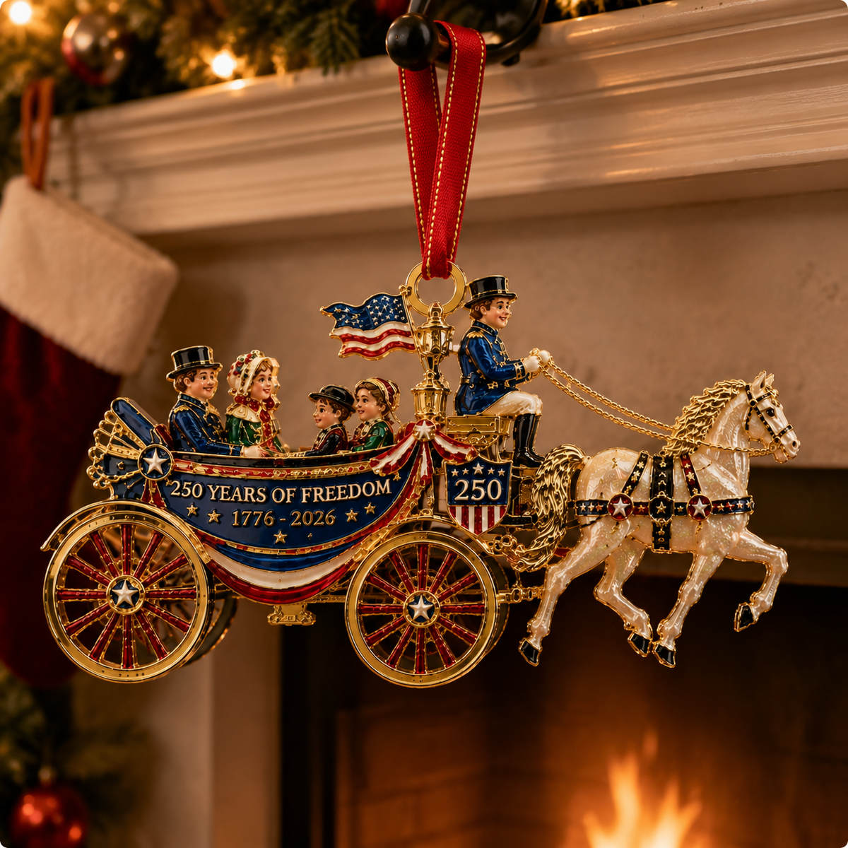 ✨250th Anniversary Edition "Journey of Freedom" Golden Carriage