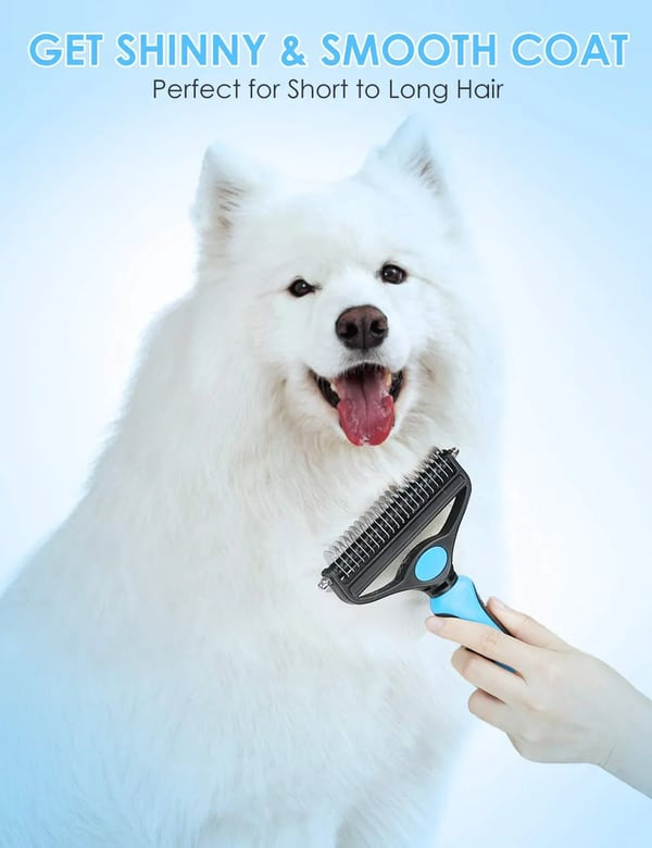 🐾 Professional Deshedding Tool for Dogs & Cats – Gentle, Efficient & Fur-Free Home ✨💖 - image 9