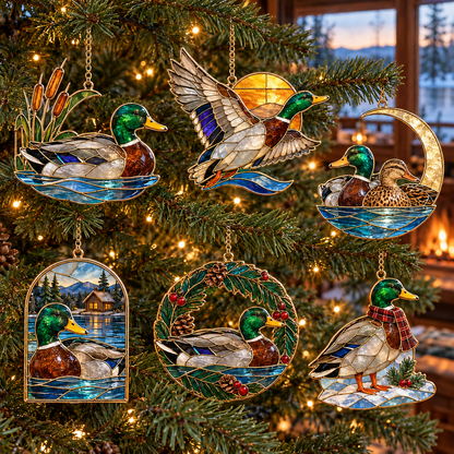 Vintage Mallard Duck Christmas Ornaments – 6 Charming Designs for Nature Lovers