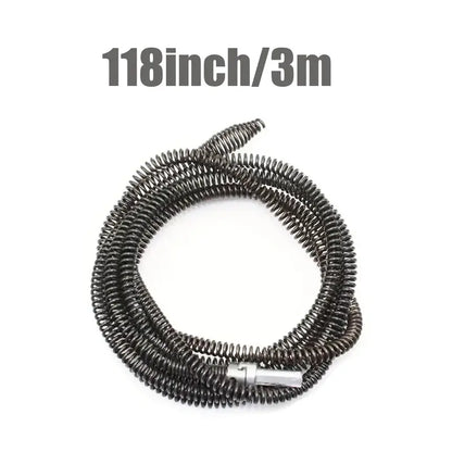 🔧 Flexible Drill-Powered Drain Cleaning Snake – Deep Pipe Clog Remover for Sinks, Showers & Toilets - image 2