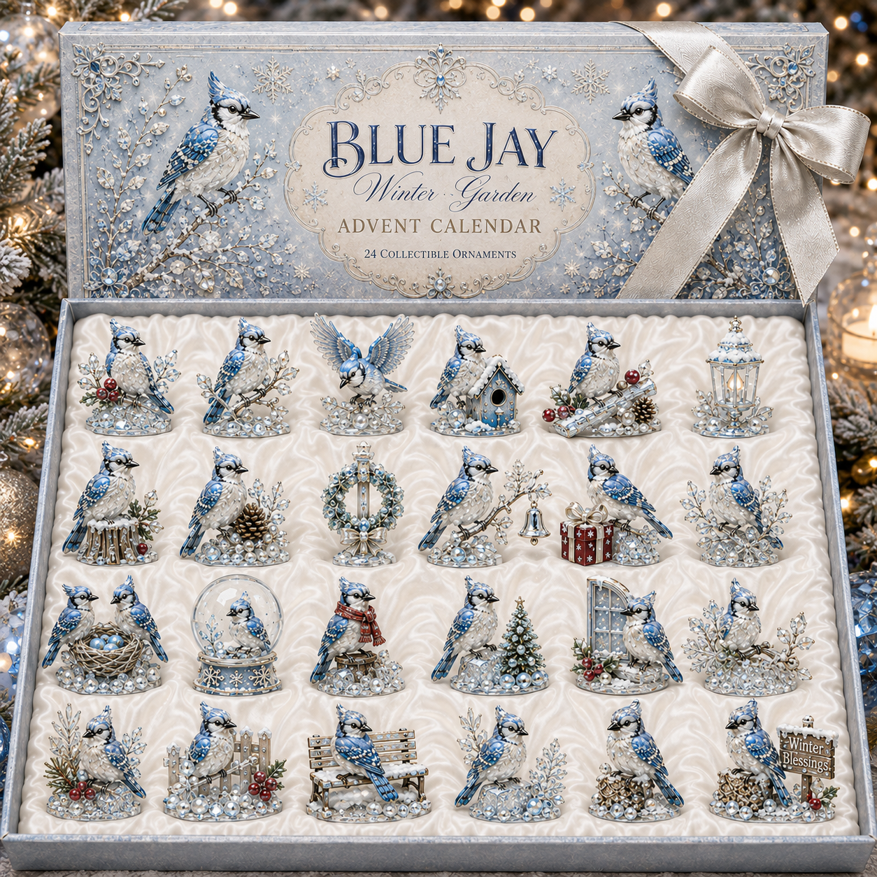 🔥Last 30 pcs✨⏰Last day 50% off🔥✨24-Day Advent Calendar - Blue Jay