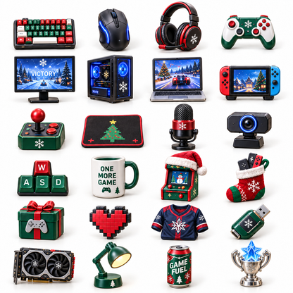A Gamer’s Christmas 2026 Advent Calendar – 24 Collectible  Gaming Miniatures