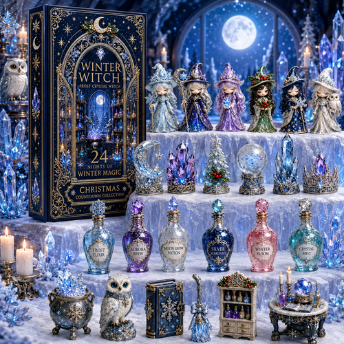 Winter Witch Advent Calendar 2026 – 24 Nights of Frost Crystal Magic
