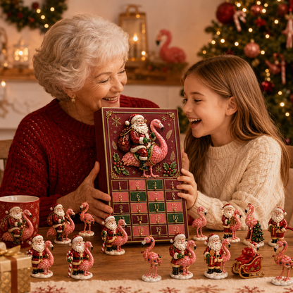 🦩2026 Santa Flamingo Christmas Advent Calendar