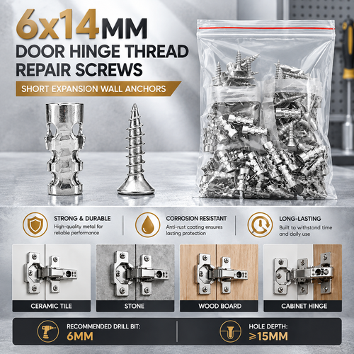 6x14mm Short Expansion Screws Set - image 1