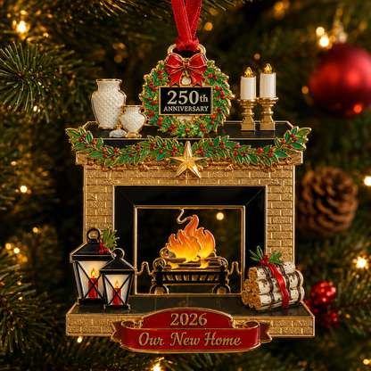 🔥Last 50pcs✨⏰ Limited anniversary edition✨Christmas fireplace decorations