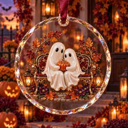 2026 Enchanted Halloween Hanging Ornaments – 8 Whimsical Designs with Ghosts, Black Cats & Moonlit Magic