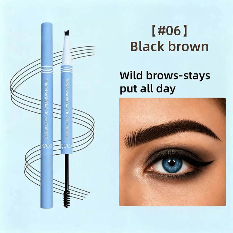 2-in-1 Waterproof Micro-Fork Eyebrow Pen-Tinted Gel Cosmetic🖌️ - image 10