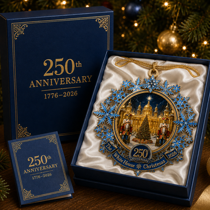 ✨Blue Snowflake Christmas Tree Ornament