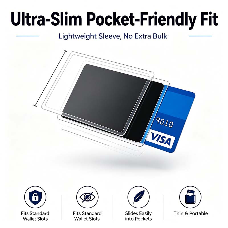 Anti-Spy Privacy Card Sleeve, Protective Card Holder with Privacy Film💳 - image 8