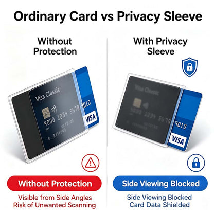 Anti-Spy Privacy Card Sleeve, Protective Card Holder with Privacy Film💳 - image 3