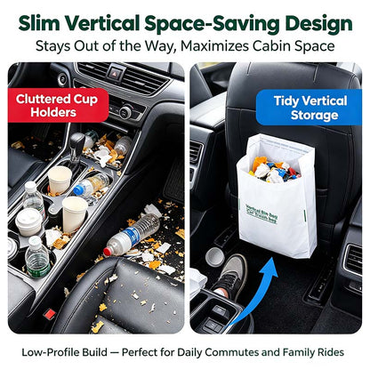 20 Counts Car Trash Bag, Self-Adhesive Vertical Disposable Cleaning Bag🗑️ - image 3