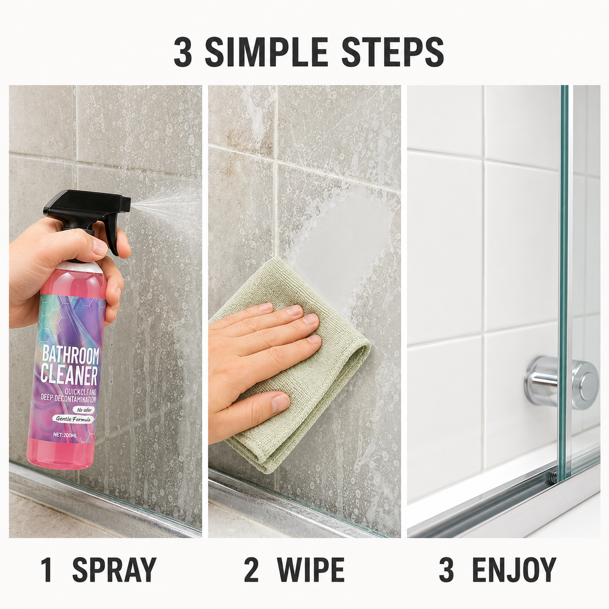 Bathroom Cleaner: Sparkle in Seconds, No Harsh Fumes - image 5