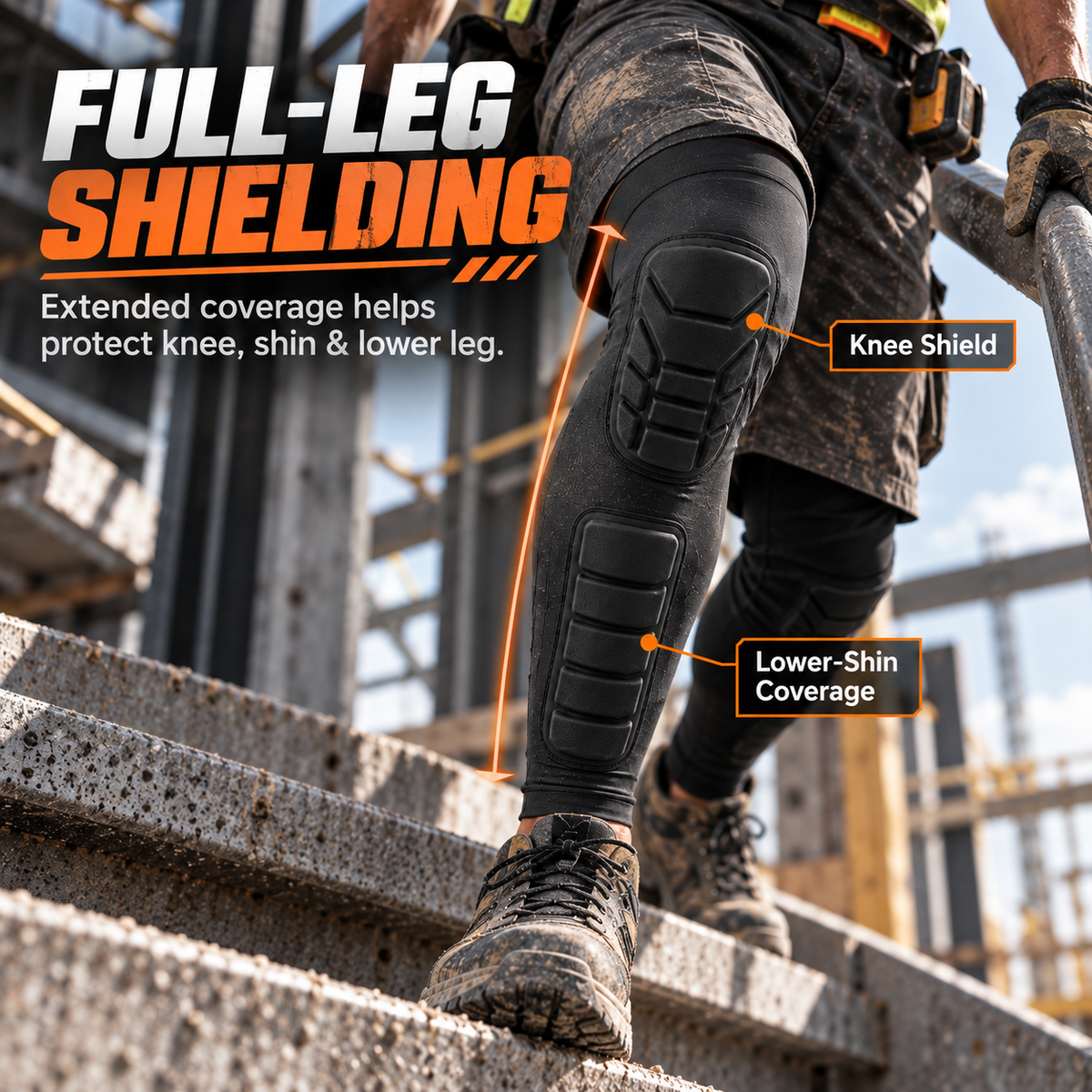 Pro Honeycomb Anti-Collision Full-Leg Compression Guard 🛡️ - image 7