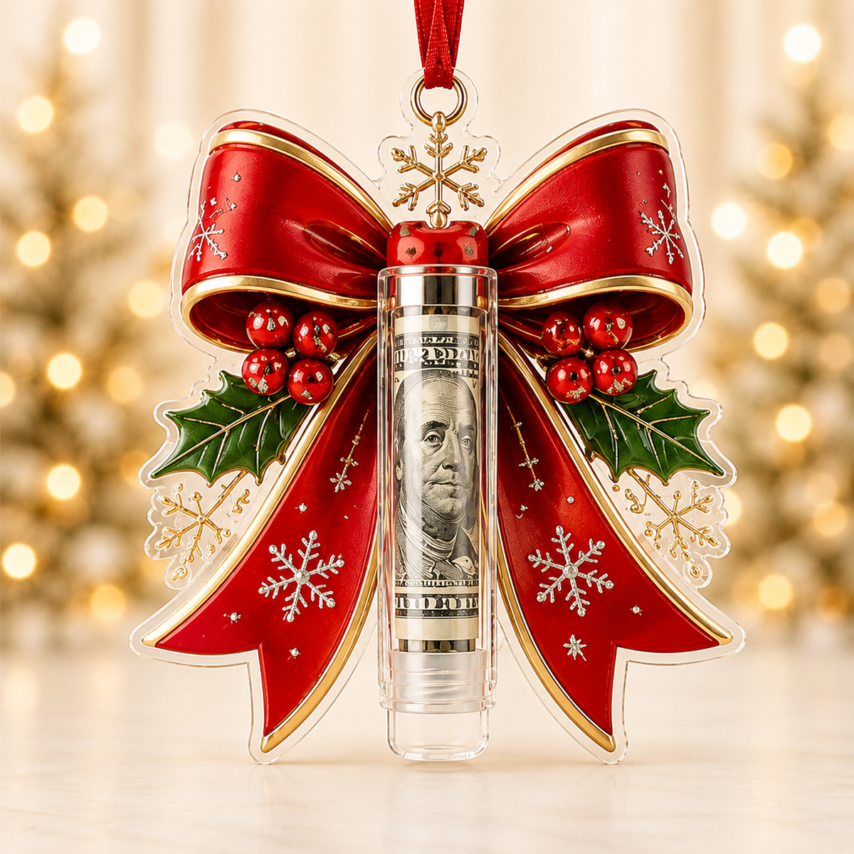 🎁💵 Christmas Cash Holder Ornament — Turn Cash Into a Christmas Surprise - image 10