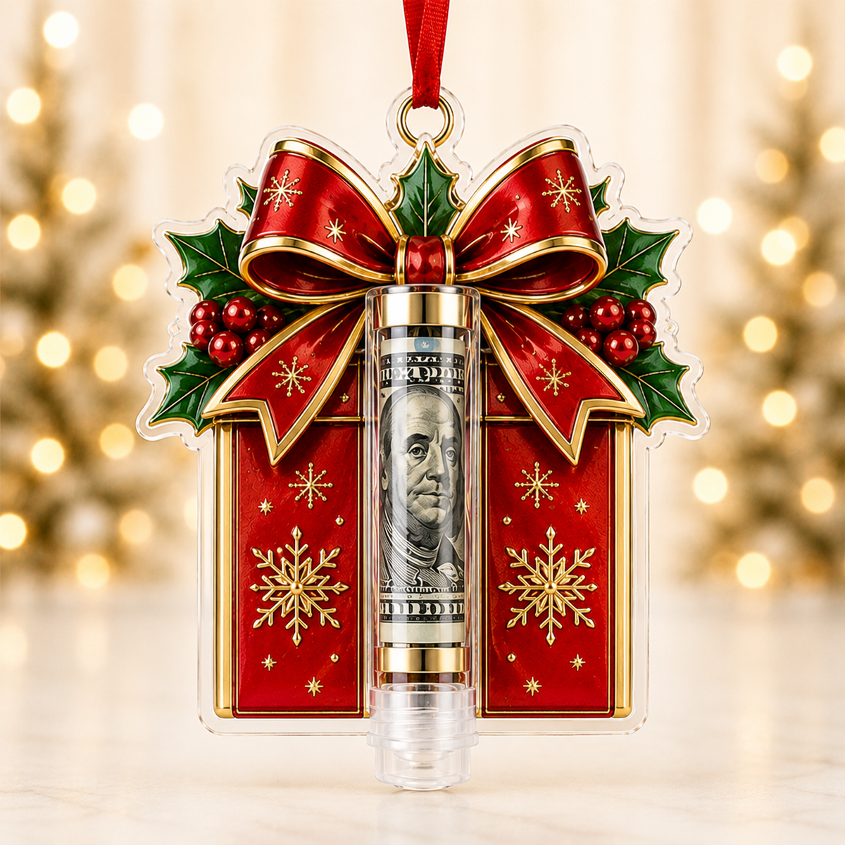 🎁💵 Christmas Cash Holder Ornament — Turn Cash Into a Christmas Surprise - image 12