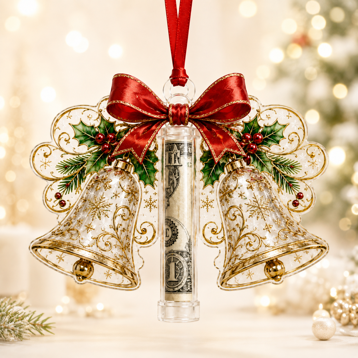 🎁💵 Christmas Cash Holder Ornament — Turn Cash Into a Christmas Surprise - image 14