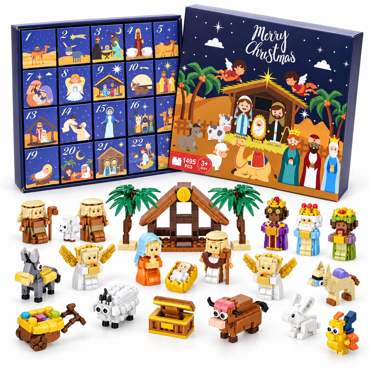 Luvoria Nativity Christmas Advent Calendar